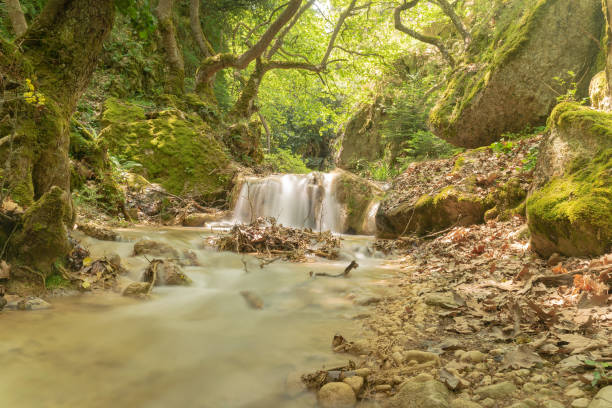 istock Waterfall at Kerasitsa in Arkadia in Greece. 1189292579
