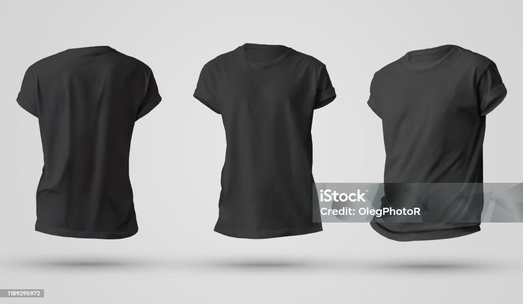 Camisetas Negras para Hombre