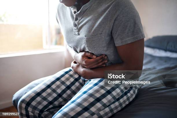 Ouch My Tummy Stock Photo - Download Image Now - Stomachache, Irritable Bowel Syndrome, Men