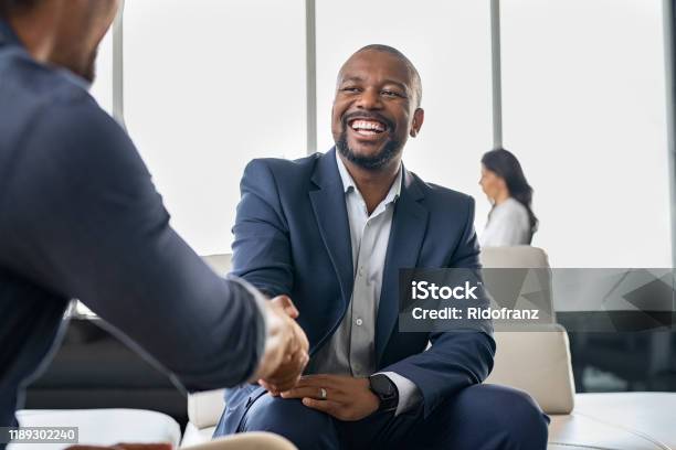 Business People Shaking Hands Stock Photo - Download Image Now - Handshake, Business, African Ethnicity