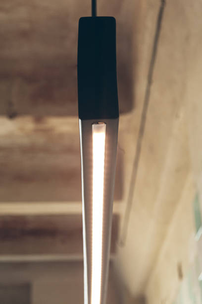 istock Black decorative lamp hanging from the ceiling 1189308283
