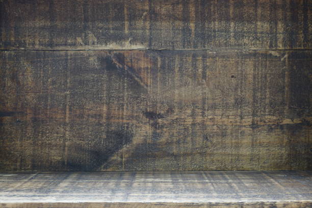 istock Dark wooden grunge texture background 1189311834