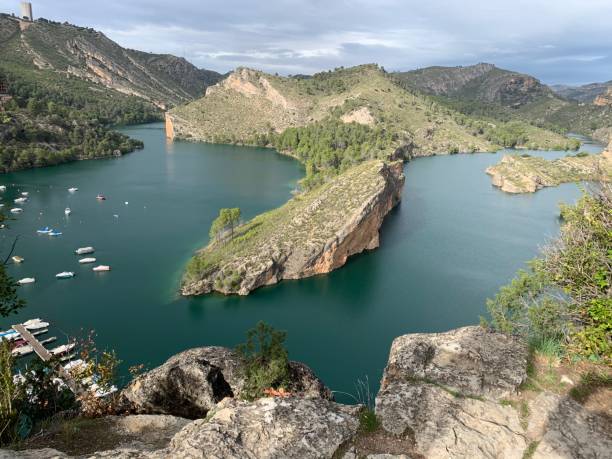istock swamp between the mountains in Spain 1189313219