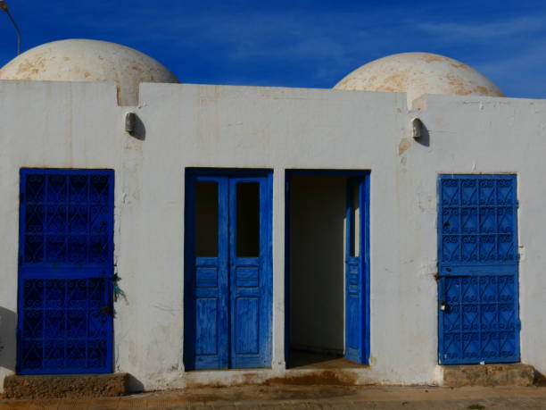 istock Traditional architecture, Mahboubine, Djerba island, Tunisia 1189313592