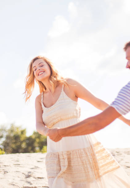 istock Happiness is a beach date with your love. 1189314594