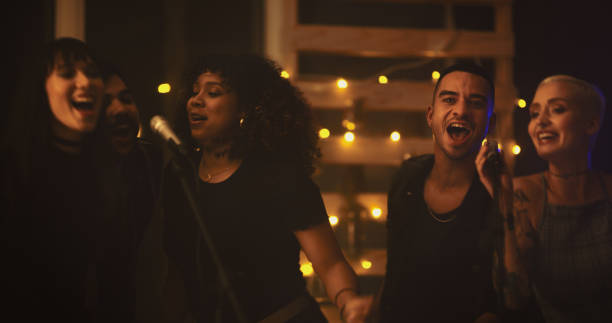 istock The karaoke gang 1189316244