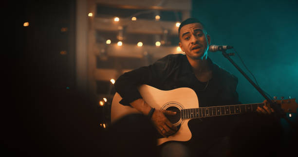 istock Sharing his musical talents with the world 1189316254