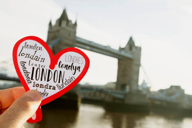 istock heart at the Tower Bridge in London, UK 1189323128