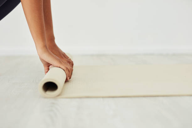 istock When life gives you yoga, roll with it 1189329520