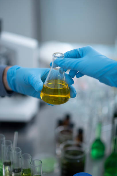 istock Close-Up Of Hands Working In Laboratory 1189332180