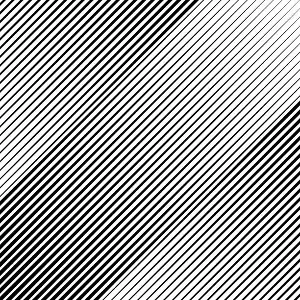 Vector illustration of Abstract Background Slope Black Diagonal Lines