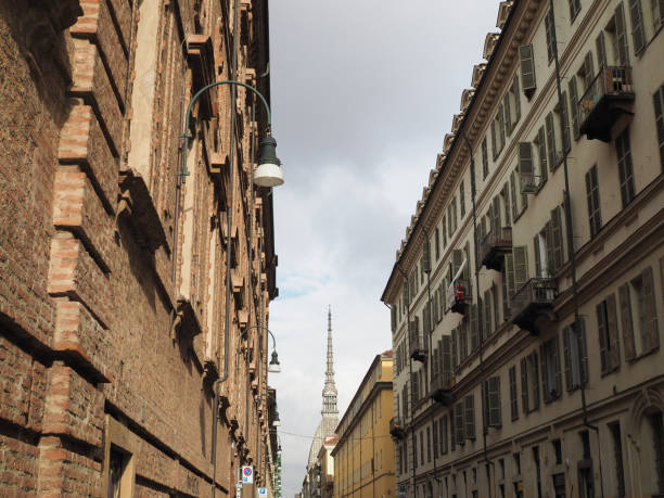 View of city centre in Turin