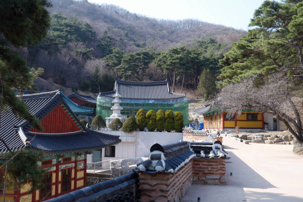 istock Mitasa Buddhist Temple of South Korea 1189341203