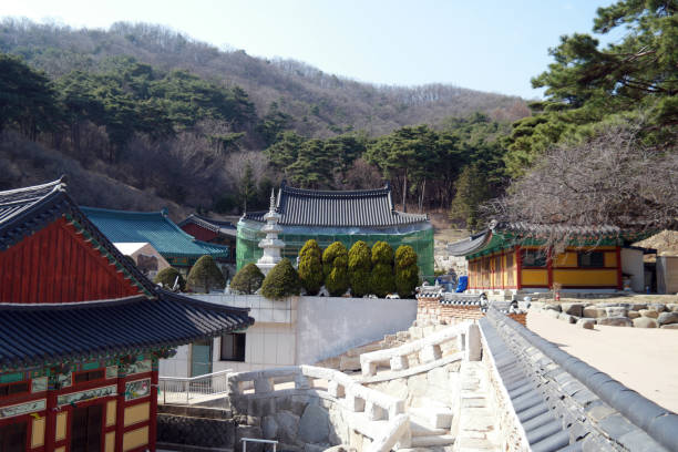istock Mitasa Buddhist Temple of South Korea 1189341356