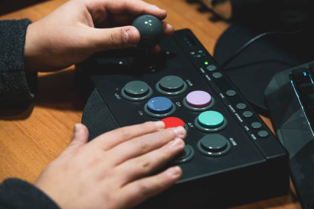 istock play with arcade with vintage video games 1189344200