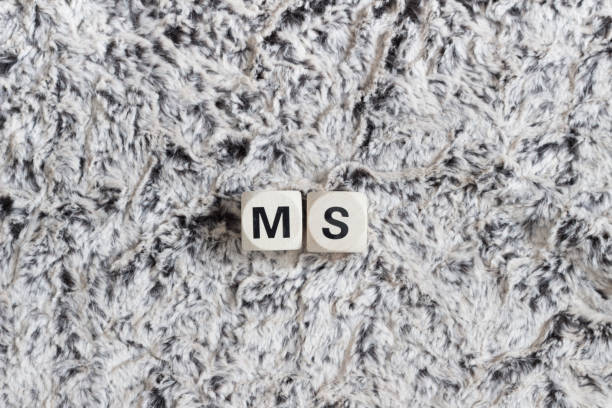 MS multiple sclerosis stock photo
