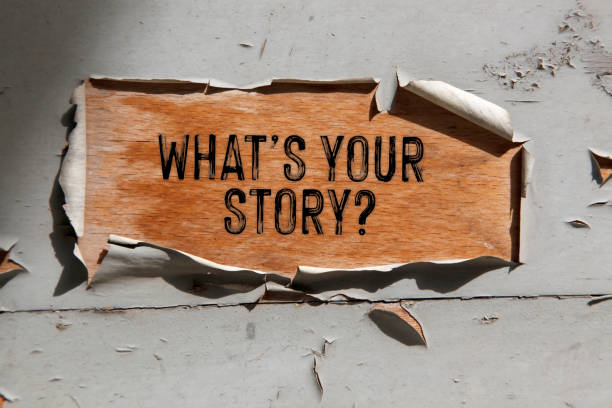 The text What's Your Story?
