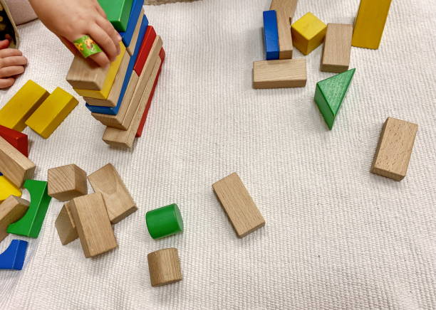istock color wooden constructor for children 1189360144