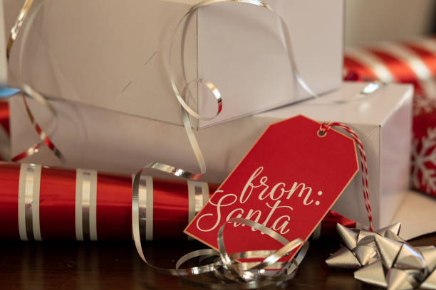 istock Bows and Ribbons from Santa 1189361813