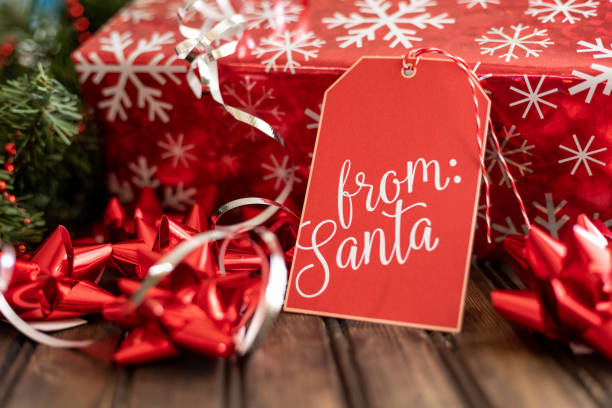 istock Bows and Ribbons from Santa 1189361857