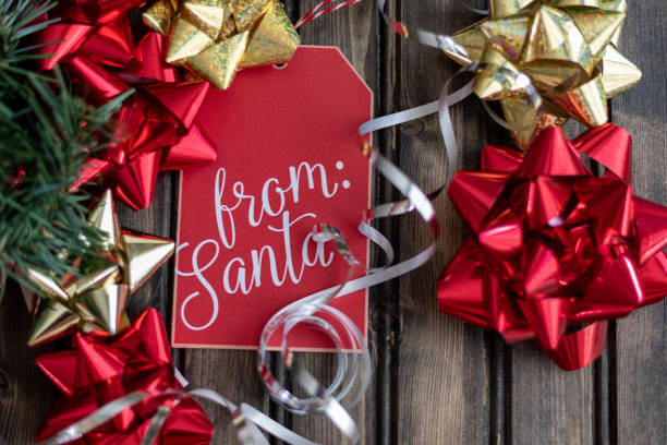 istock Bows and Ribbons from Santa 1189362045