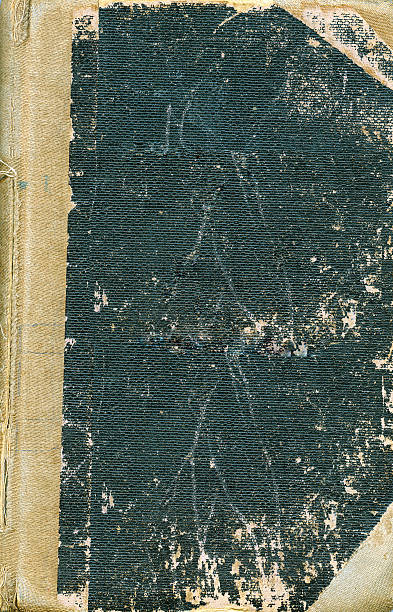 istock Old cover page of the copybook 118936680