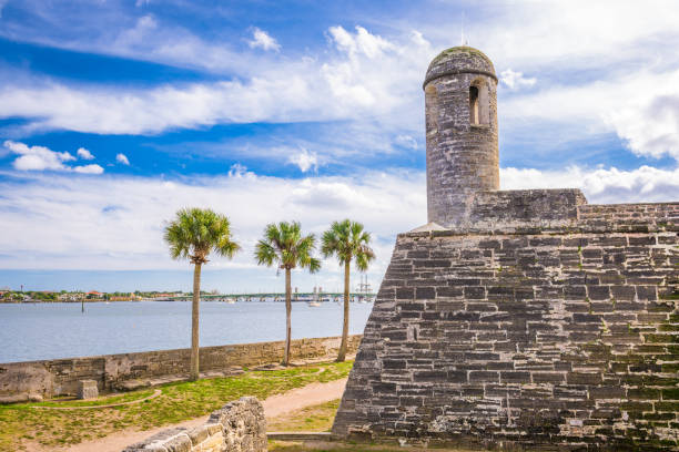 istock St. Augustine, Florida at the Castillo de San Marcos National Monument 1189368595