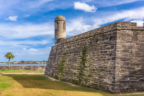 istock St. Augustine, Florida at the Castillo de San Marcos National Monument 1189368798