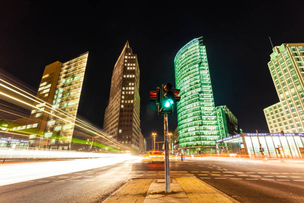 istock Berlin Potsdamer Platz at night 1189374712