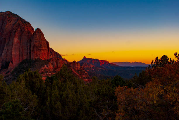 istock Shuntavi Butte as the Sun Sets 1189377753