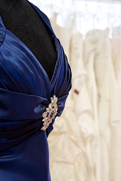 istock Dress with brooch. 118938095