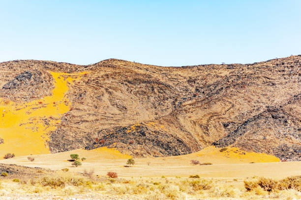 Beauiful mountains, and desert landscapes of Namibia in Africa