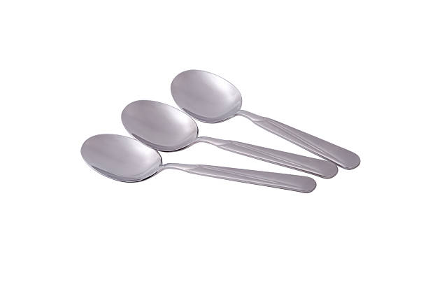 istock Photo of whole spoons on white 118938394