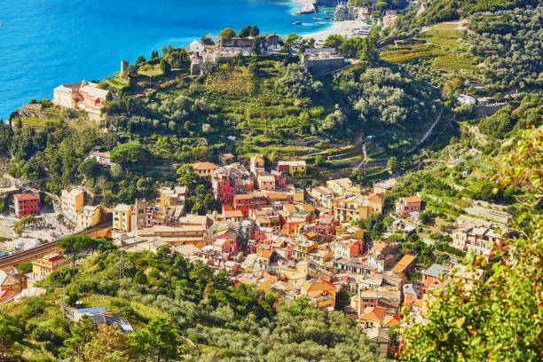 istock Aerial scenic view of Monterosso al Mare 1189387784