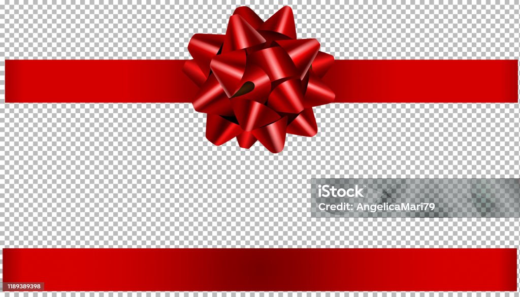 rode boog en lint illustratie voor kerst en verjaardagsdecoratie - Royalty-free Lus vectorkunst rode boog en lint illustratie voor kerst en verjaardagsdecoratie - Royalty-free Lus vectorkunst