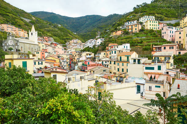 istock Scenic view to Riomaggiore 1189389624