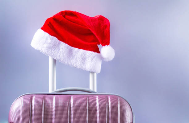 istock Christmas and New Year travel concept background. Copy space 1189390585