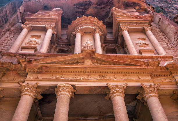 istock facade of Al Khazneh treasury 1189392301