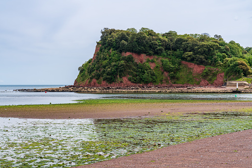 The Ness in Shaldon, seen from Teignmouth in Devon, England, UK
