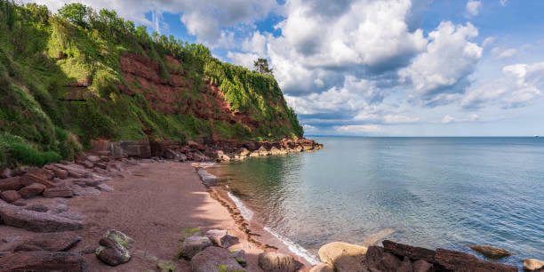 istock Maidencombe Beach, Torbay, England 1189396533