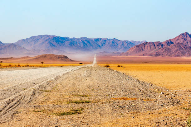istock On the road - gravel road - Namibia 1189405403