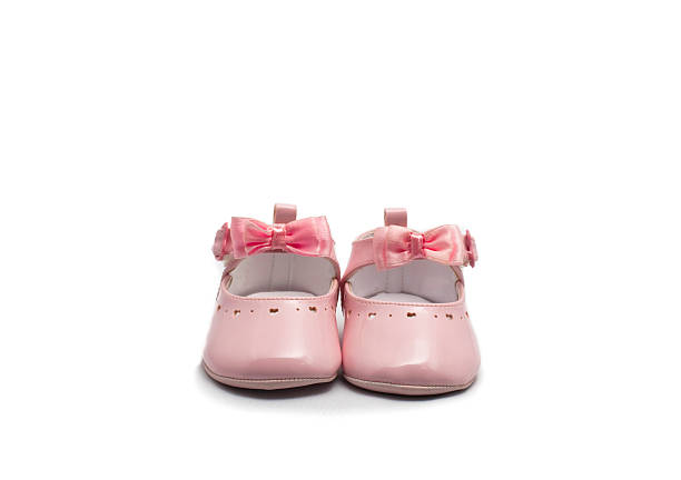 istock Pink Baby Shoes 118940890
