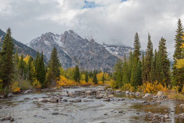 istock Scenic Teton Landscape in Autumn 1189411150