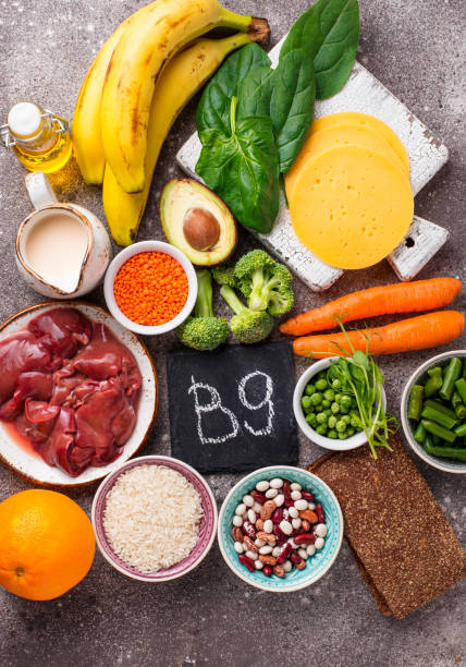istock Natural sources of vitamin B9 1189414448