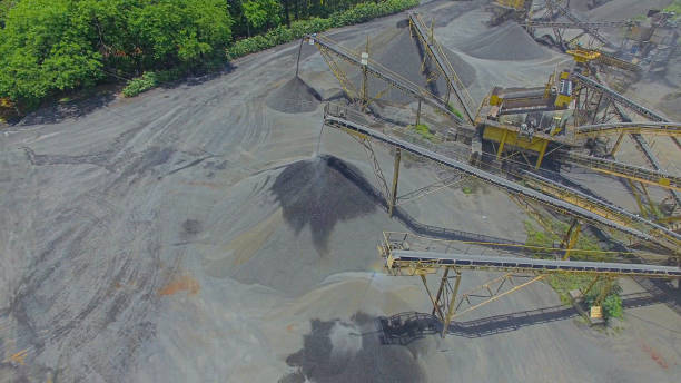 istock conveyor belt mine line rock transport 1189414488