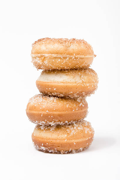Sugared Doughnut stock photo