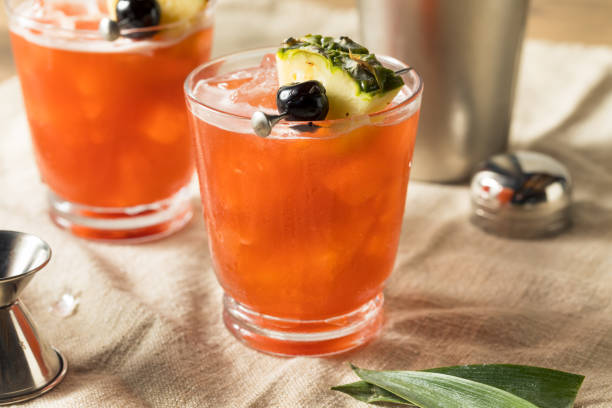 istock Alcoholic Jungle Bird Rum Tiki Cocktail 1189421159