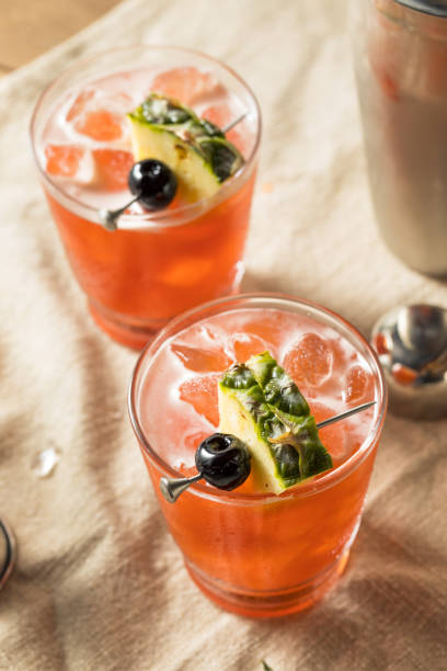 istock Alcoholic Jungle Bird Rum Tiki Cocktail 1189421423