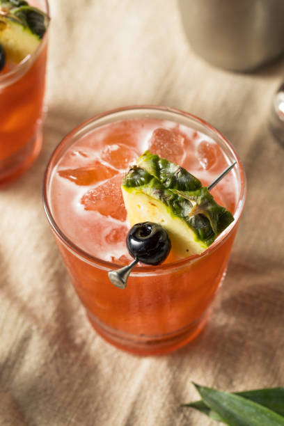 istock Alcoholic Jungle Bird Rum Tiki Cocktail 1189421613