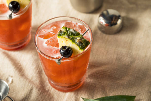 istock Alcoholic Jungle Bird Rum Tiki Cocktail 1189421632